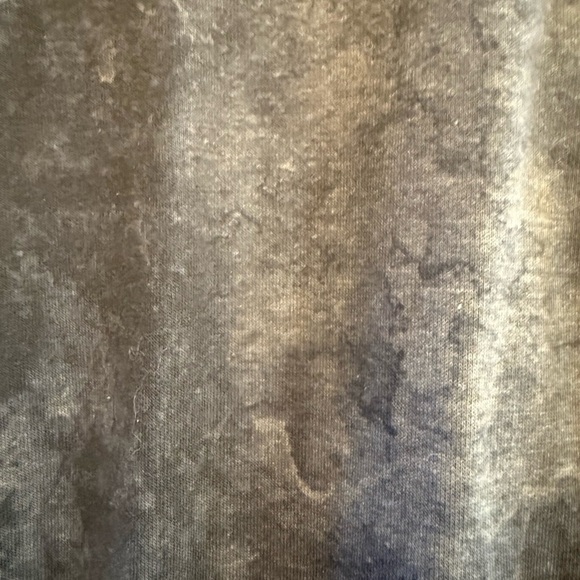 Danskin-Women’s Double-Collar-Full-Zip-Hooded gray Jacket Marble Print Large - Picture 5 of 11